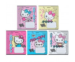 Зошит шкільний Kite Hello Kitty А5 12 аркушів клітинка (HK24-232-1)