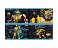 Тетрадь для рисования Kite Transformers, 12 листов, A4, скоба (TF19-241)