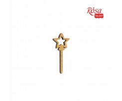 Міні-заготовка ROSA TALENT Волшебная палочка МДФ 45х19 мм 10 шт (2809181)