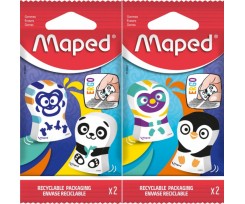 Резинка Maped Ergo Fun Multicolor 2 штуки ассорти (MP.119002)