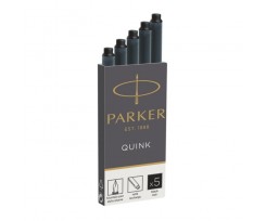 Картриджи Parker Quink 5 штук черный (11 410BK)