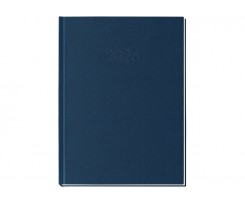 Дневник датированный 2026 Economix Клеточка A5 336 страниц синий (E21609-02)