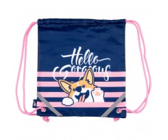Сумка для обуви Yes Corgi 40x35 см синий (533310)