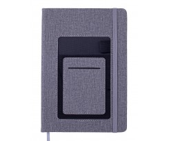 Блокнот деловой Buromax Comfort А5 96 листов линия серый (BM.295209-09)