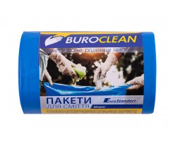 Пакеты для мусора BuroClean EuroStandart 60 л 40 штук синие (10200037)