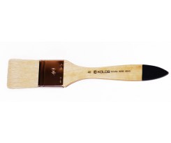 Пензлик KOLOS Wide 8043 щетина флейц № 100 коротка ручка (42804300100)