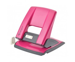 Діркопробивач Kangaro до 30 аркушів металевий бузковий (Aion -30 fuchsia pink)