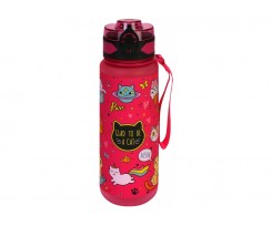 Пляшка для води Cool for School Kitty 500 мл рожева (CF61309)