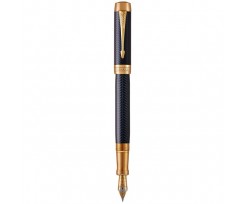 Ручка перьевая Parker Duofold Prestige Blue Chevron (96001)