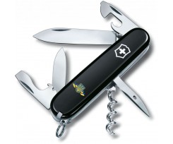 Складаний ніж Victorinox Spartan Ukraine 12 функцій чорний (Vx13603.3_T1010u)