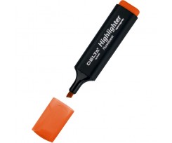Маркер Axent Delta Highlighter 1-5 мм помаранчевий (d2501-12)
