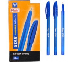Ручка масляная Star Flair синяя 1 мм (Fl.1188.bl)