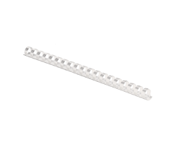 Пружина пластикова Fellowes A4 16 мм 100 штук білий (f.53470)