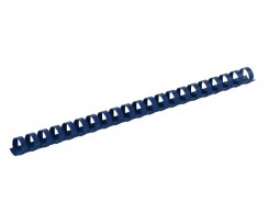 Пружина пластиковая Buromax А4 14 мм 100 штук синий (BM.0504-02)