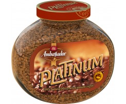 Кофе растворимый Ambassador Platinum", 190 г (am.51173)