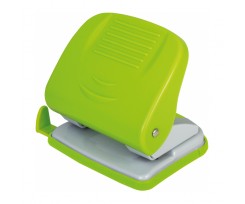 Дырокол Economix до 30 листов пластиковый салатовый (E40135-13)