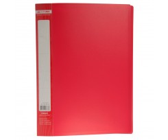 Папка Buromax с 20 файлами А4 полипропилен красная (BM.3611-05)