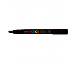 Маркер для будь-якої поверхні Uni Posca 0.9-1.3 мм чорний (PC-3M.Black)