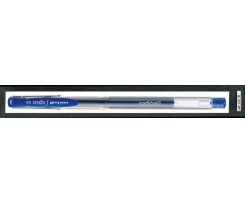 Ручка гелева Uni-Ball Signo fine синя 0.7мм (UM-100.(07).Blue)