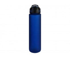 Бутылка для воды Optima Jet 1000 мл темно-синяя без принта (O51958)
