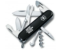 Складаний ніж Victorinox Climber Ukraine 14 функцій чорний (Vx13703.3_T0300u)