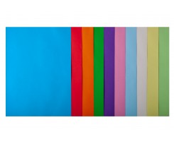 Набір кольорового паперу Buromax Pastel+Intensiv А4 10 кольорів 50 аркушів (BM.2721650-99)