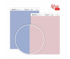 Бумага дизайнерская ROSA TALENT Кружево 6 двусторонний 210х297 мм 250г / м2 (5310038)