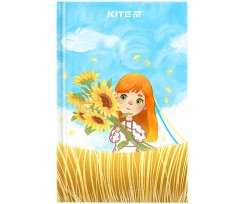 Книга записна Kite BE Ukraine А6 80 аркушів клітинка (K24-199-2)