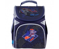 Рюкзак GoPack First speed 26x34x13 см 11 л темно-синій (GO21-5001S-13)