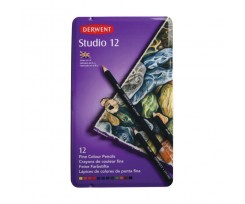 Набір кольорових олівців Derwent Studio 12 кольорів (32196)