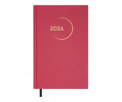 Дневник датированный 2026 Buromax Madam A5 320 страниц малиновый (BM.21170-29)