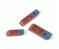 Гумка Koh-I-Noor Blue star 41х13х7 мм червоно-синя (6521/84)