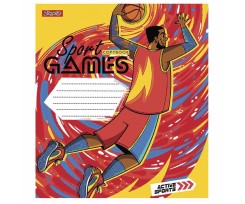 Зошит для записів 1 Вересня Sport games А5 36 аркушів клітинка (766674)