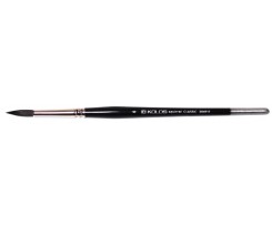 Пензлик KOLOS Classic 3049R білка кругла № 2 коротка ручка (4230490R02)