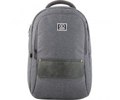 Рюкзак GoPack Сity 45x28x13 см 18 л сірий (GO20-152L-1)