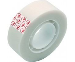 Стрічка клейка Kores Invisible канцелярська 12 мм x 33 м матова (K53302)