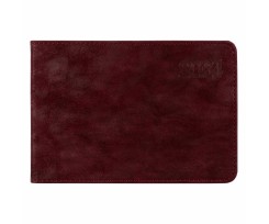 Щотижневик датований Leo Planner Case 2024 10х15 см 128 сторінок бургунді (252464)