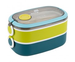 Ланчбокс Kite 1600 мл 20.9х12х11.7 см синий (K25-1181-2)