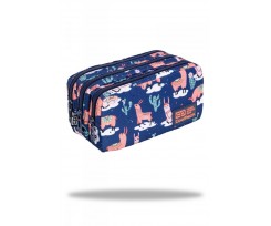 Пенал COOLPACK PRIMUS THREE ZIP PENCIL POUCH LLAMAS 8х22х9см (C60177)