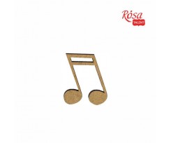 Міні-заготовка ROSA TALENT Ноты МДФ 39х54 мм 10 шт (2809137)