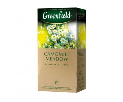 Чай трав'яний 25 х 1.5г пакетований Camomile Meadow GREENFIELD (gf.106032)
