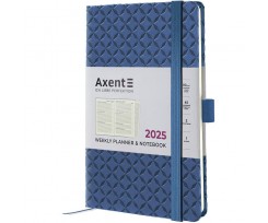 Щотижневик датований 2025 Axent Partner Gently 125x195 мм 192 сторінки темне море (8522-25-05-A)