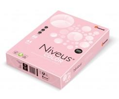 Бумага цветная Mondi Niveus Color А4 500 листов 80 г / м2 светло-розовый (A4.80.NVP.OPI74.500)