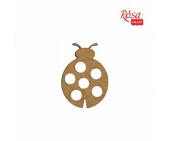 Міні-заготовка ROSA TALENT Божья коровка 1 МДФ 50х36 мм 10 шт (2809128)