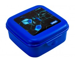 Ланч-бокс Maxi 850 мл 14х14х6 см синий (MX98142)