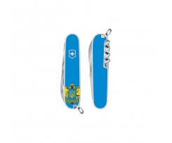 Ніж складний Victorinox Huntsman Ukraine Герб 15 функцій (Vx13713.7R6)