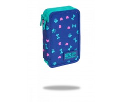 Пенал з наповненням COOLPACK JUMPER 2 DOUBLE DECKER PENCIL CASE PUPPY LOVE 19,5х12,5х5см (C66253)