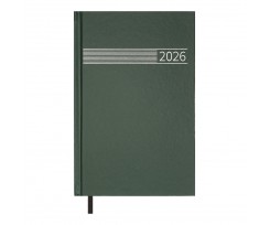 Дневник датированный 2026 Buromax Time A5 320 страниц зеленый (BM.21168-04)