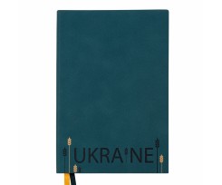 Щоденник датований Leo Planner Ukraine 2024 А5 368 сторінок синій (252491)