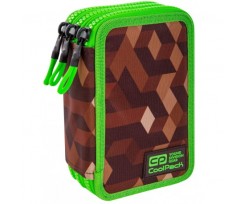 Пенал з наповненням COOLPACK JUMPER 3 TRIPLE DECKER PENCIL CASE GAME 20х12,5х6,5см (C67199)